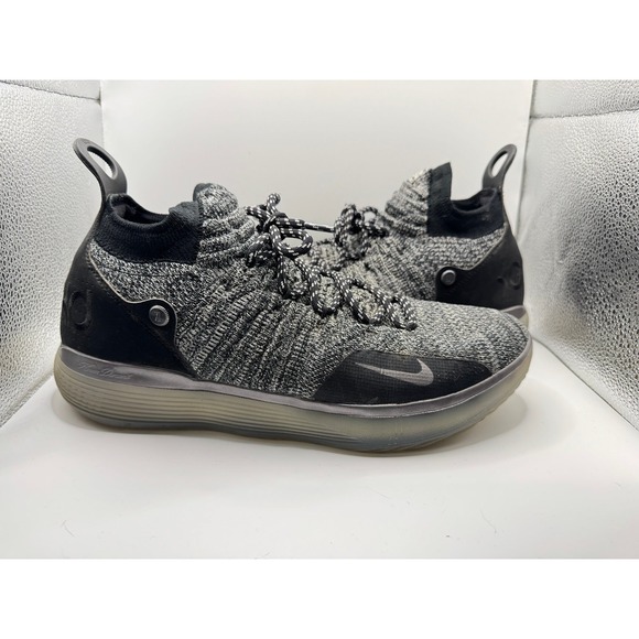 NIKE KEVIN DURANT X1 #AO2604-004 BLACK GREY OREO SHOES MEN SIZE 13 - Picture 1 of 11